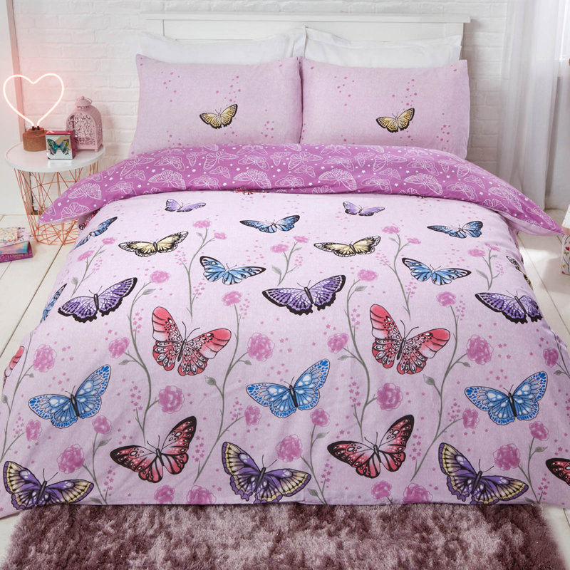 Latitude Run Noor Percale Duvet Cover Set & Reviews Wayfair.co.uk